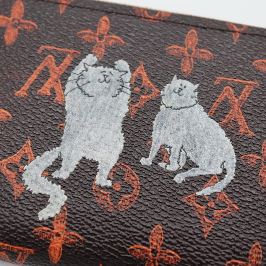 質屋 LOUIS VUITTON ルイヴィトン LV M63883 キャットグラム ジッピー
