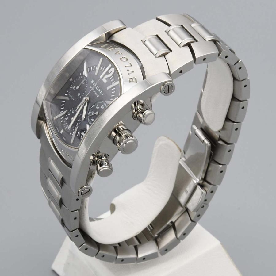 質屋 腕時計 稼働 BVLGARI ブルガリ アショーマ AA48SCH 自動巻き 