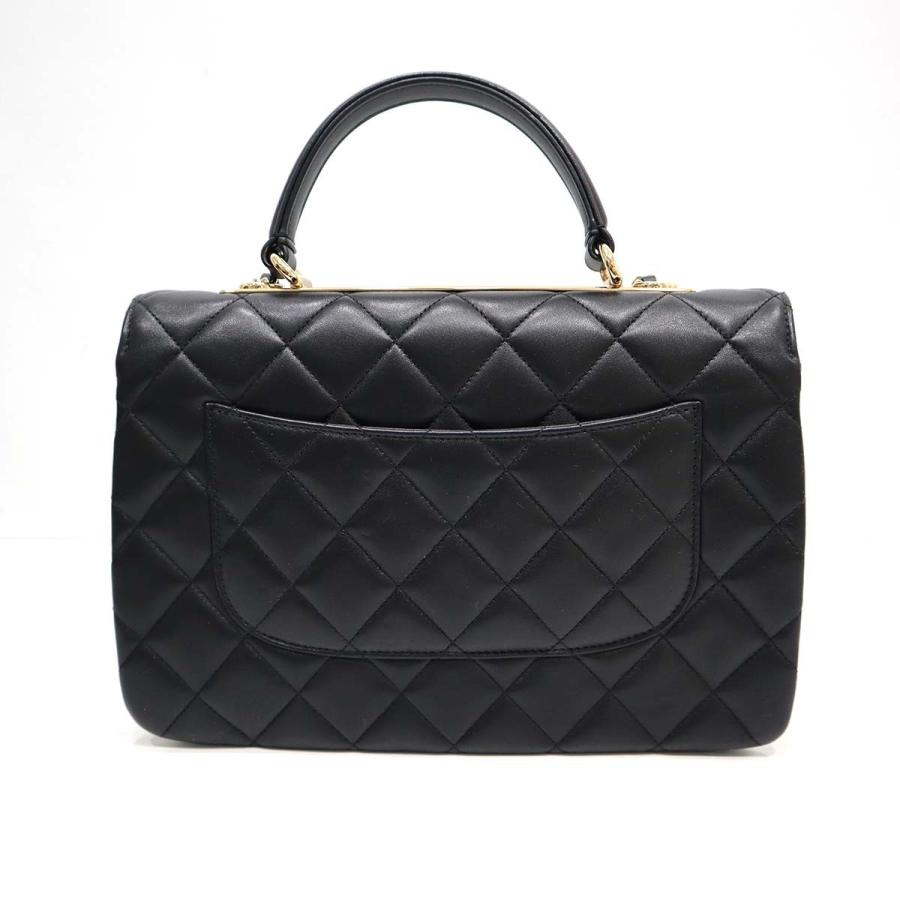 質屋 CHANEL シャネル トレンディCC ラムスキン 2WAY ハンドバッグ