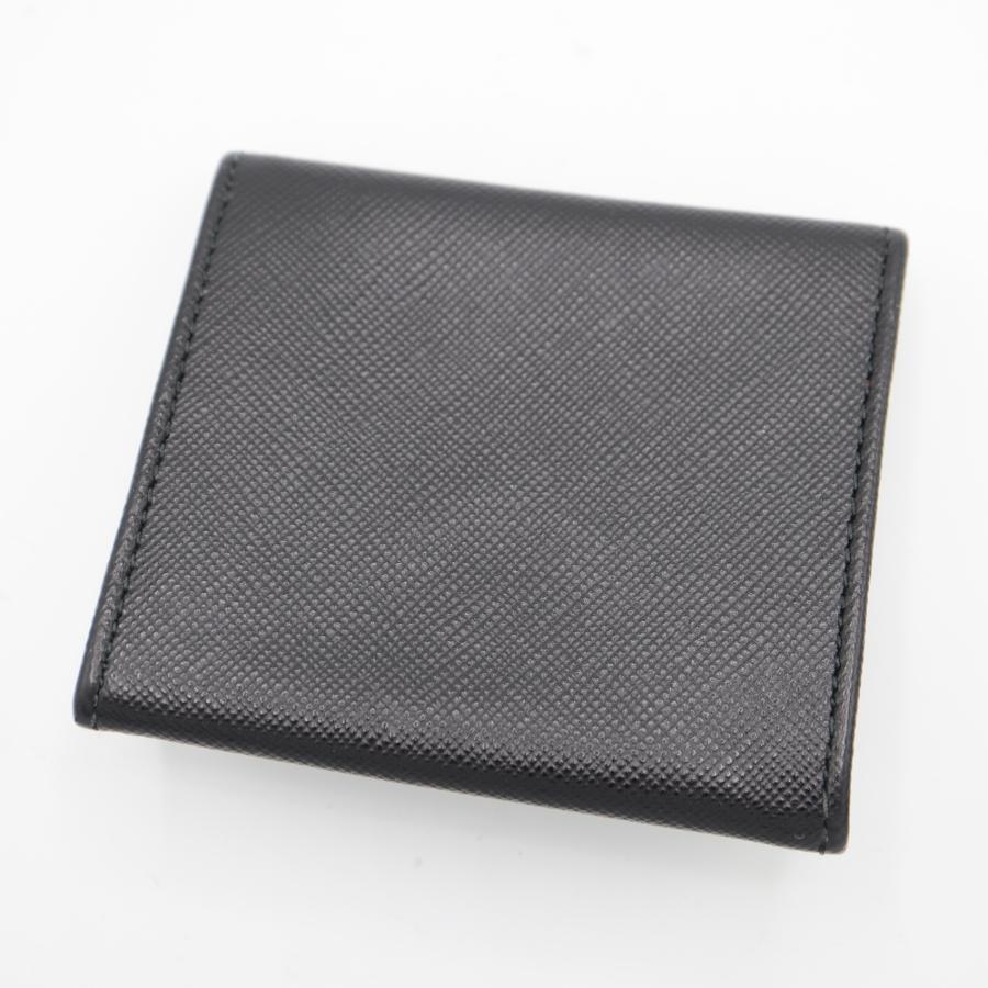 質屋 PRADA プラダ コインケース ブラック 黒 財布 19K491-11 みいち