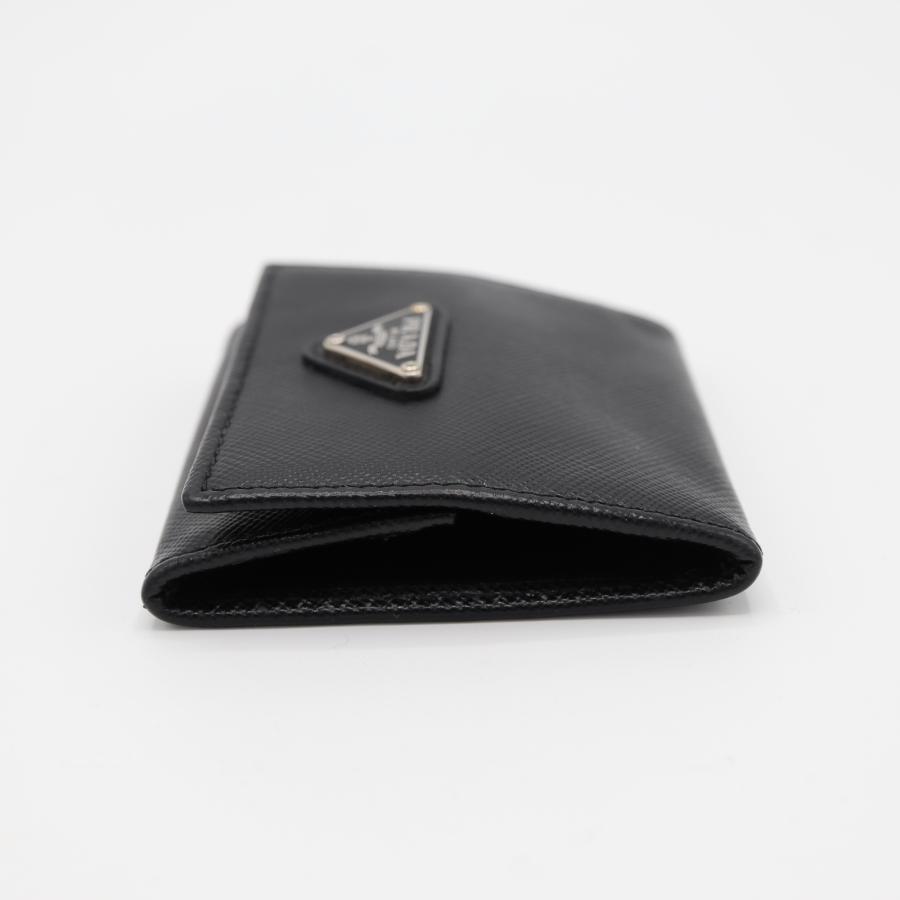 質屋 PRADA プラダ コインケース ブラック 黒 財布 19K491-11 みいち