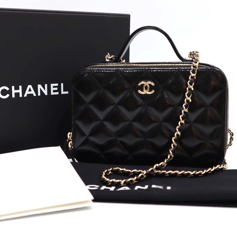 質屋 シャネル CHANEL ヴァニティバッグ シャイニー ラムスキン 質屋 シャネル CHANEL ヴァニティバッグ シャイニー ラムスキン