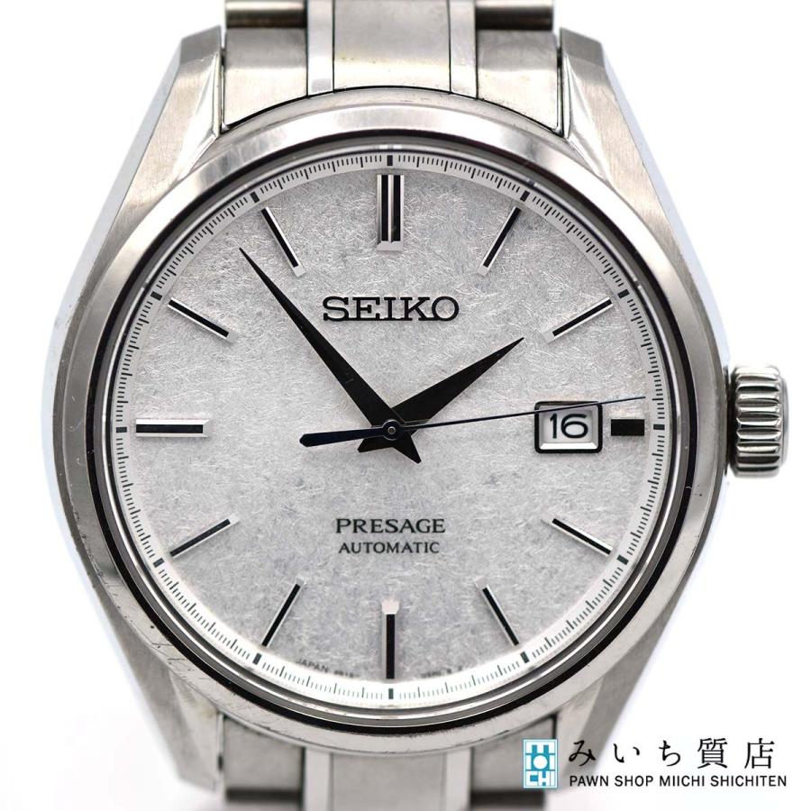 質屋 腕時計 稼働 SEIKO セイコー プレサージュ 6R15-0A40自動巻き 裏