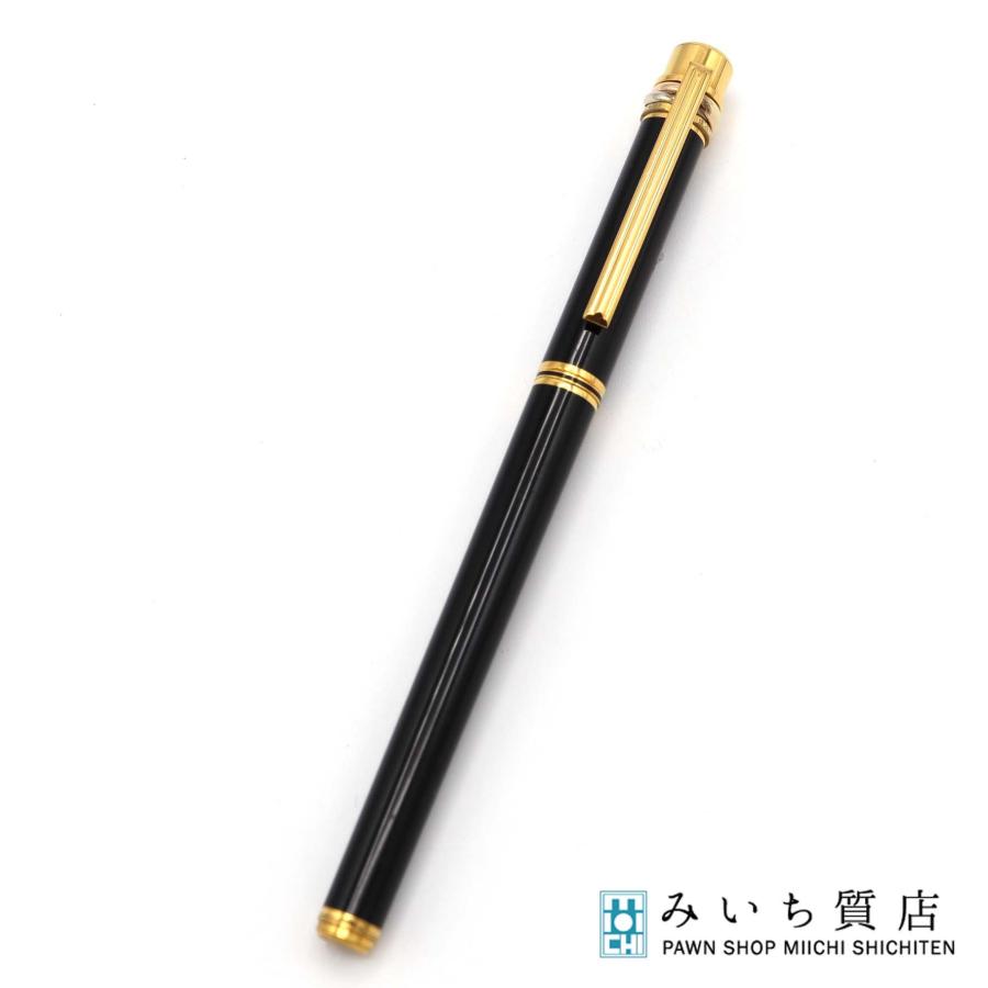 質屋 Cartier カルティエ 万年筆 トリニティ 18K 750 ゴールド