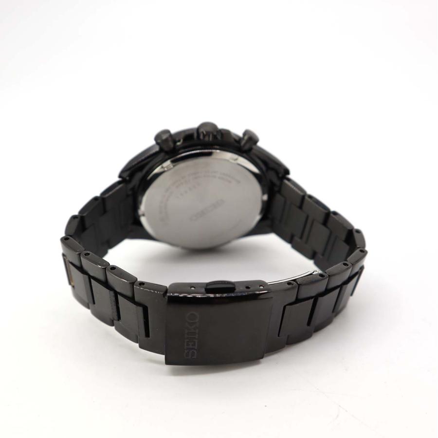 質屋 腕時計 セイコー SEIKO SBPY169 ソーラー クロノグラフ ブラック