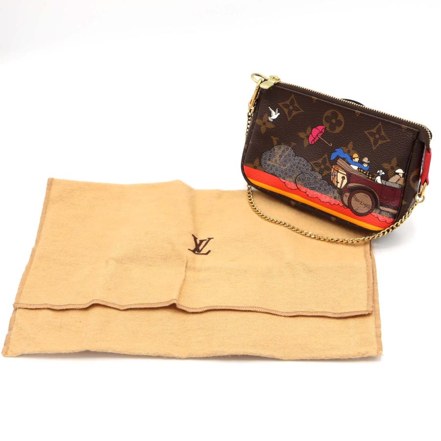 LOUIS VUITTON ルイ・ヴィトン ポシェット ポーチ 質屋 LOUIS VUITTON ルイヴィトン M41655 ミニポシェットアクセ