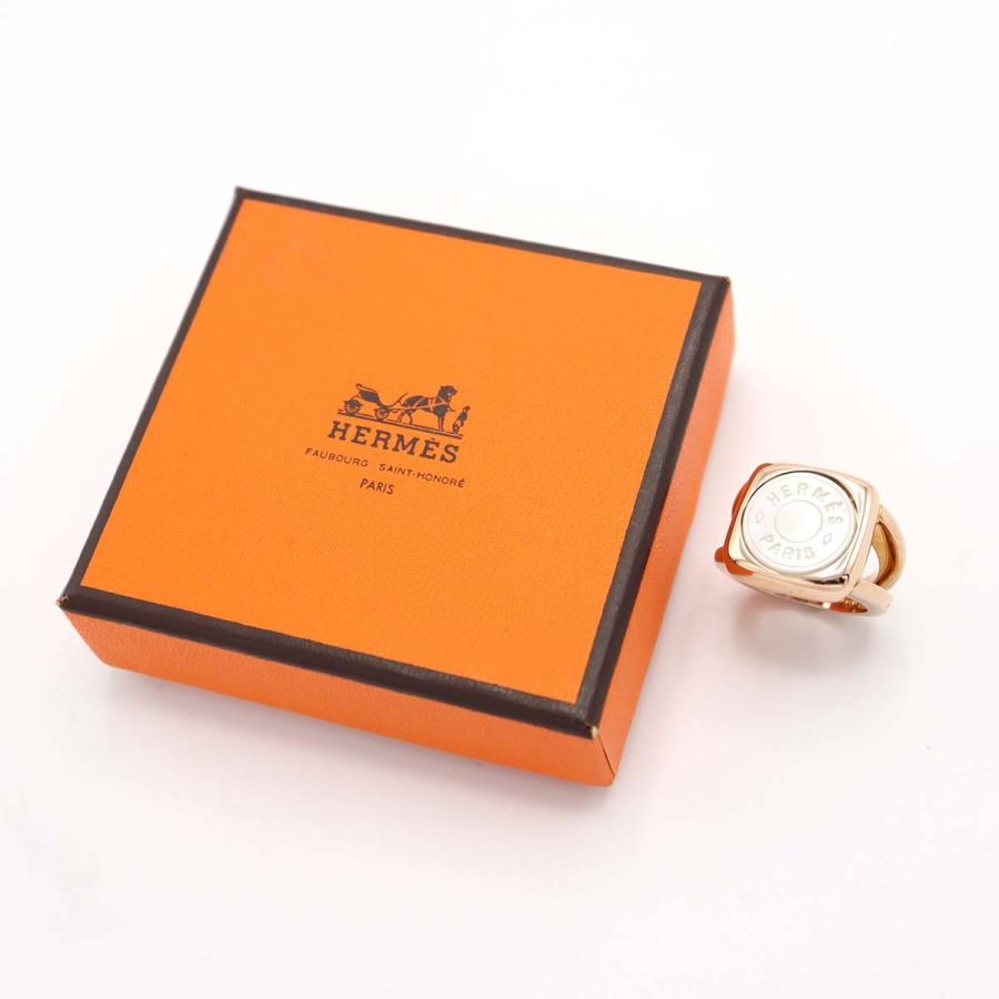 H*a様 エルメス HERMES セリエ コロゾ リング 指輪 ピンクゴールド