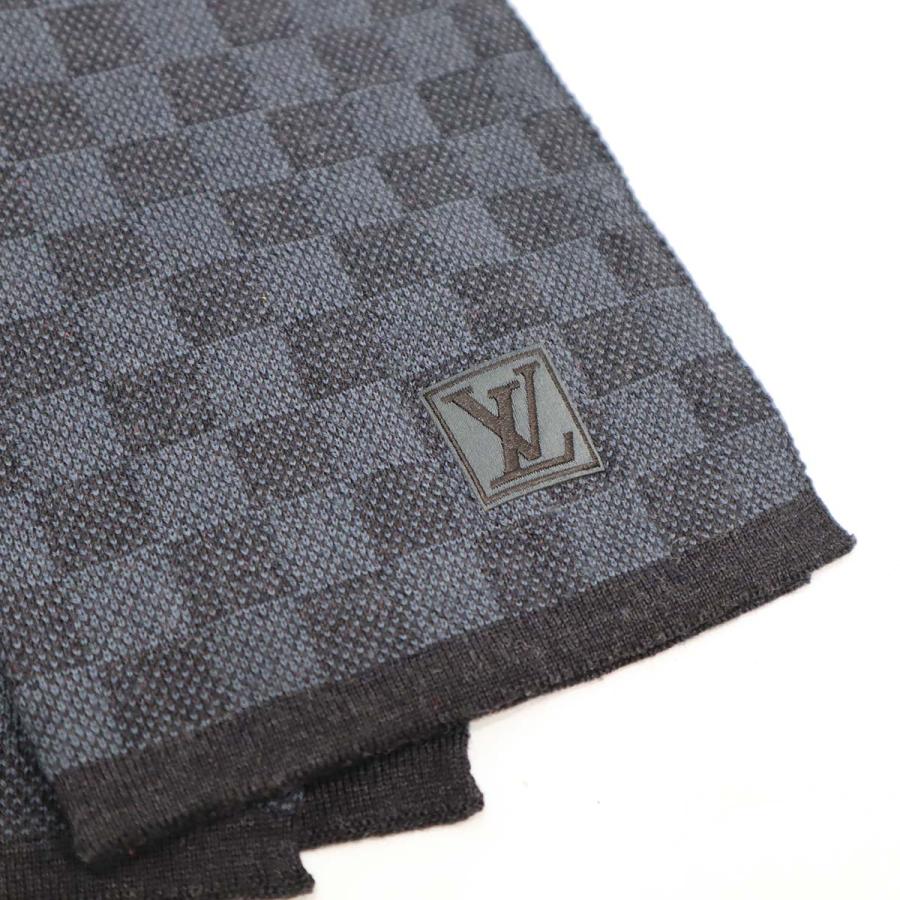 質屋 LV マフラー エシャルプ プティ ダミエ コバルト ネイビー M70030 22k552-1 みいち質店_1