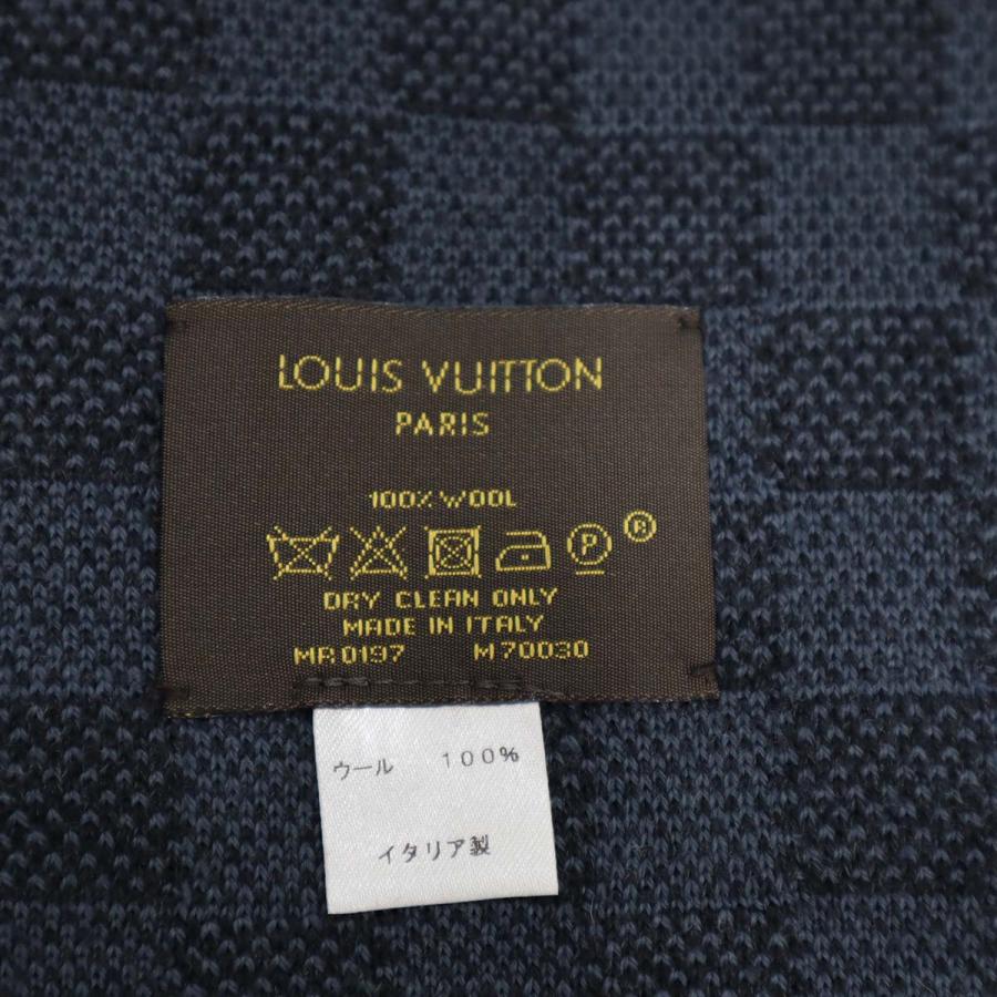 質屋 LV マフラー エシャルプ プティ ダミエ コバルト ネイビー M70030 22k552-1 みいち質店_4