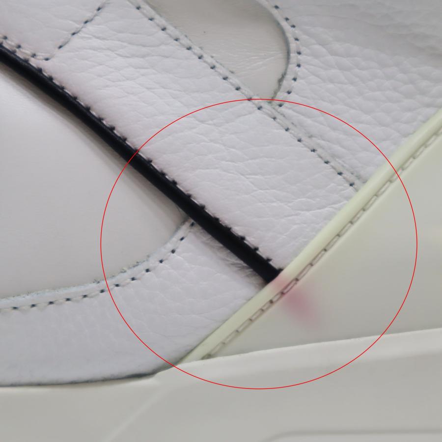 質屋 グッチ GUCCI スニーカー 7G ハイカット GG 295322 ホワイト 靴 