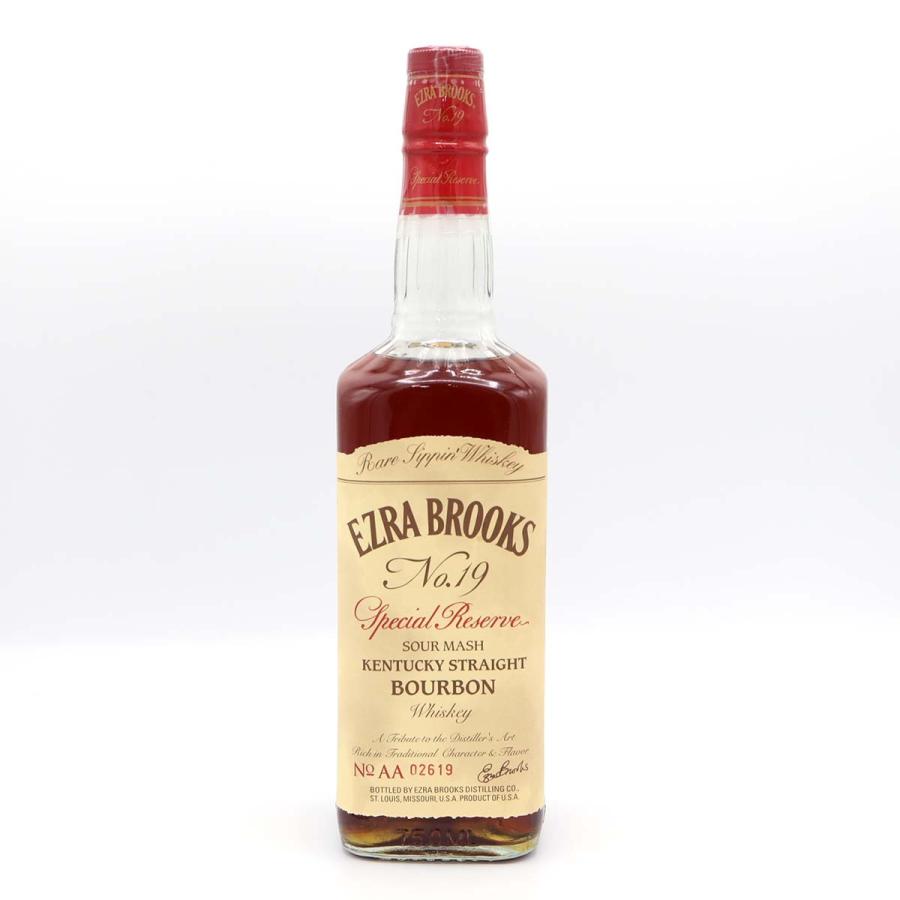 エズラブルックス　No.19　スペシャルリザーブ 質屋 お酒 未開栓 EZRA BROOKS エズラ ブルックス No.19