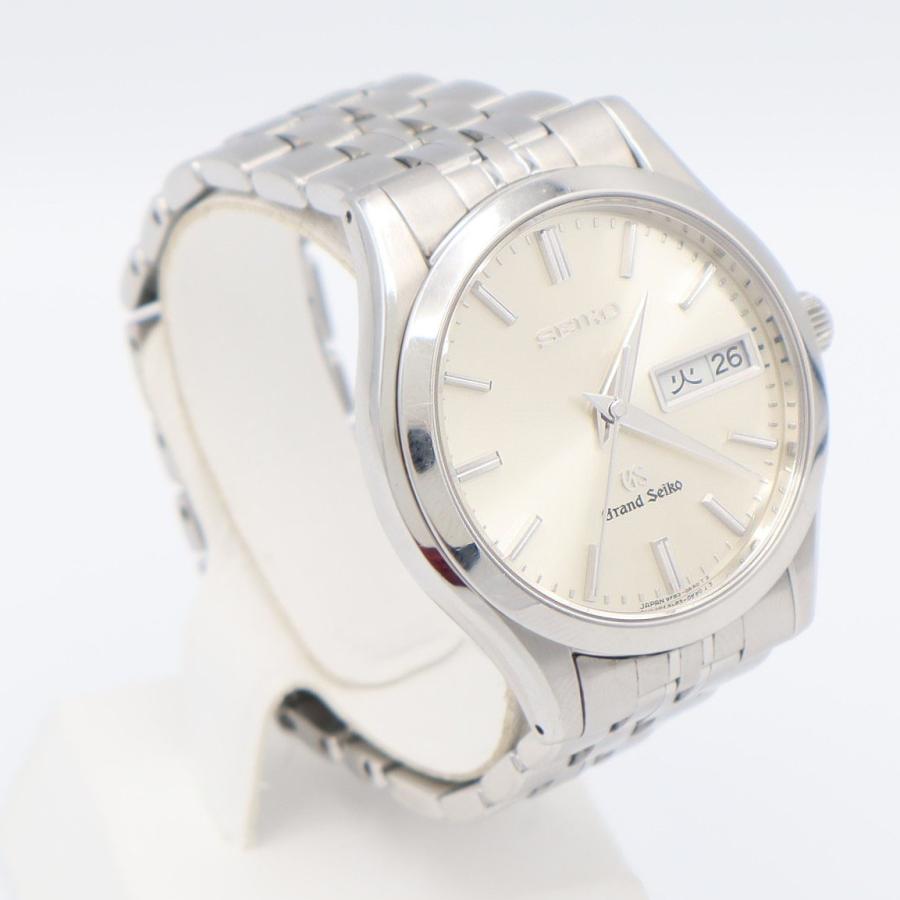 時計 SEIKO Grand Seiko 9F83 OABO 質屋 稼働 腕時計 グランドセイコー 9F83-0AB0 シルバー色文字盤