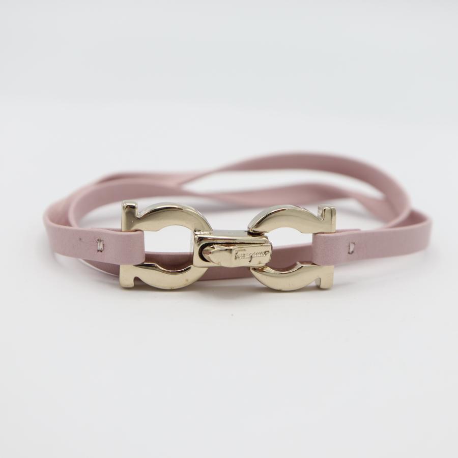 質屋 Salvatore Ferragamo フェラガモ ブレスレット ピンク 約9.3g