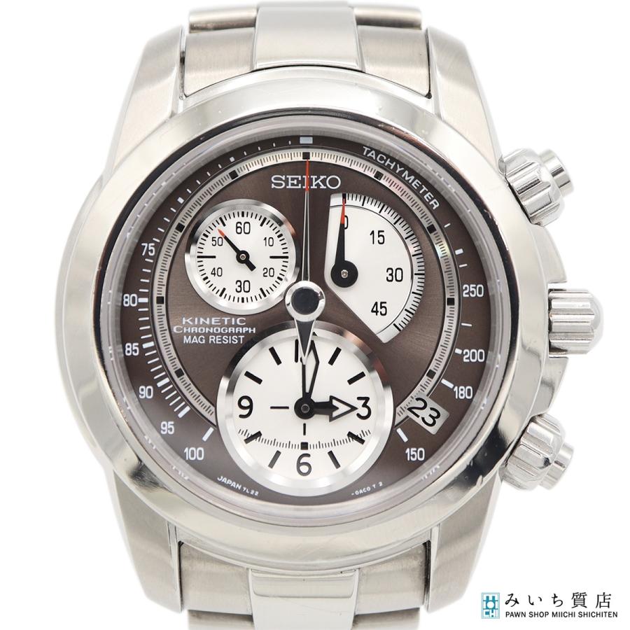 ジャンク　セイコー 7L22-0AC0 プロスペック　キネティック 質屋 稼働 腕時計 SEIKO セイコー キネティック 7L22-0AC0 クロノ