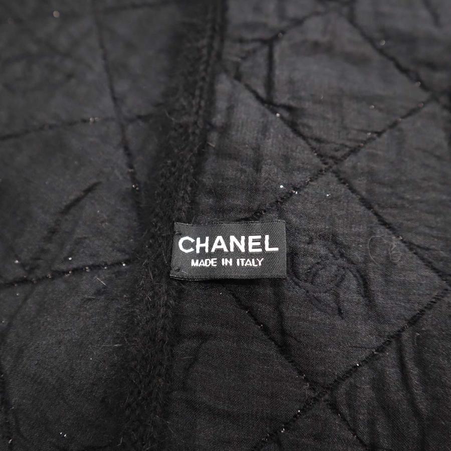 質屋 シャネル CHANEL マフラー ラメ ウール シルク アンゴラ