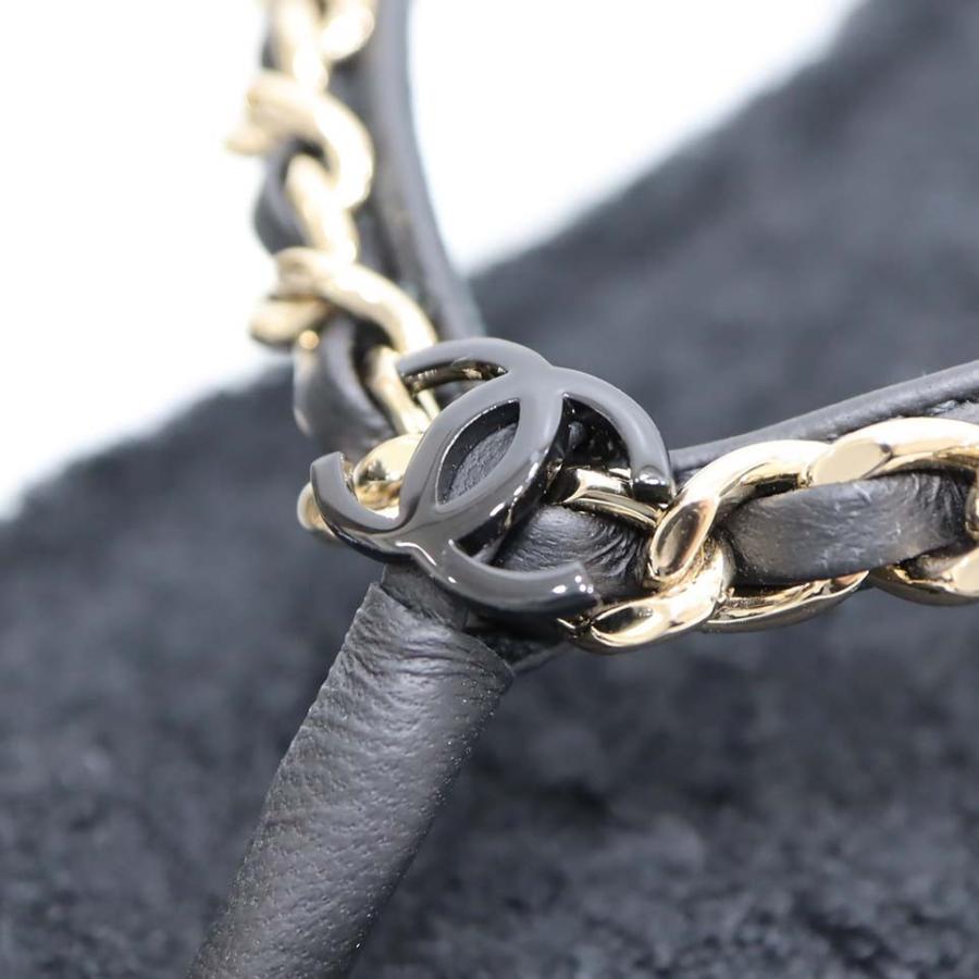 質屋 CHANEL シャネル ビーチサンダル G39886 ココマーク チェーン