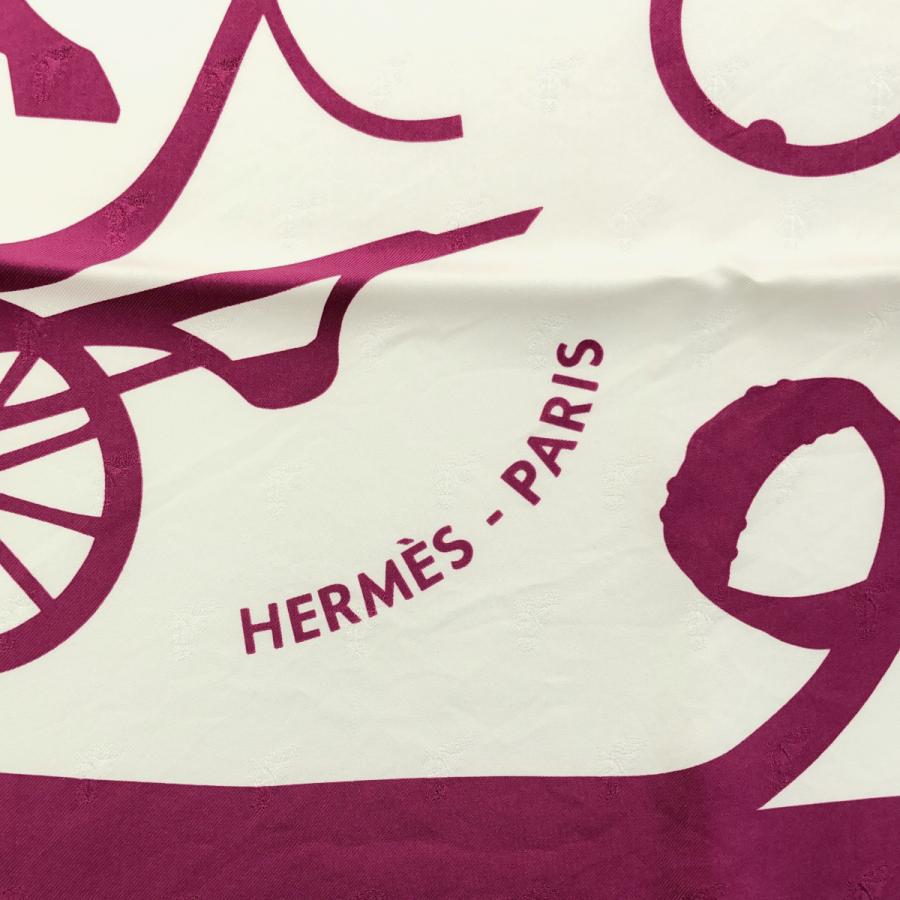 【要コメント】カレ90 carre エルメス スカーフ エルメス HERMES カレ90 CARRE KANTHA スカーフ オレンジ シルク