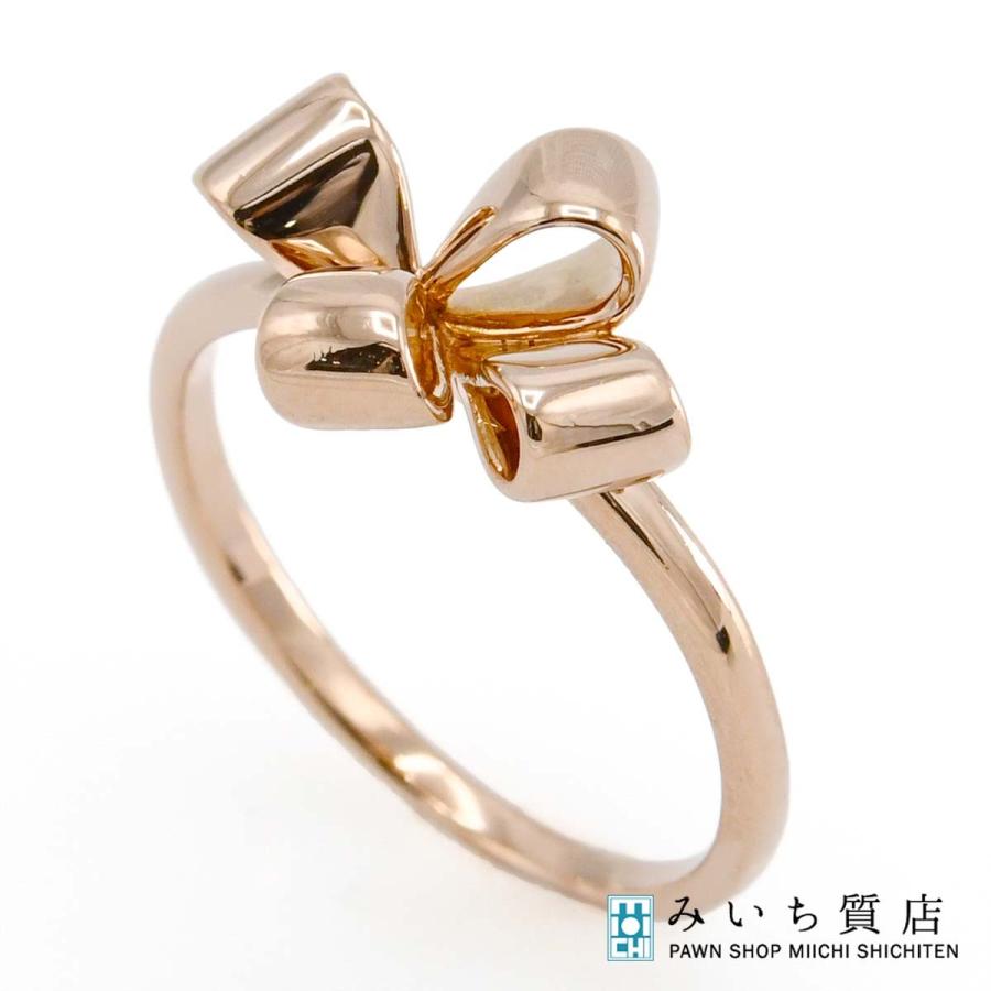 質屋 仕上済 TASAKI タサキ ウララ リング サクラゴールド リボン 指輪 SG750 12.5号 3.2g アクセサリー H18641  みいち質店 : みいち質店 - 通販 - Yahoo!ショッピング
