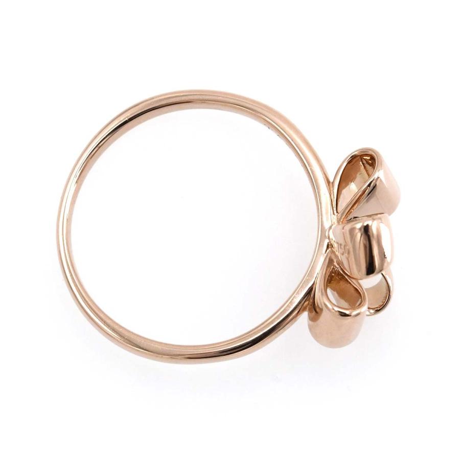 TASAKI リボンクラスプ　7.1から7.8mm 約8mm近い 質屋 仕上済 TASAKI タサキ ウララ リング サクラゴールド リボン 指輪