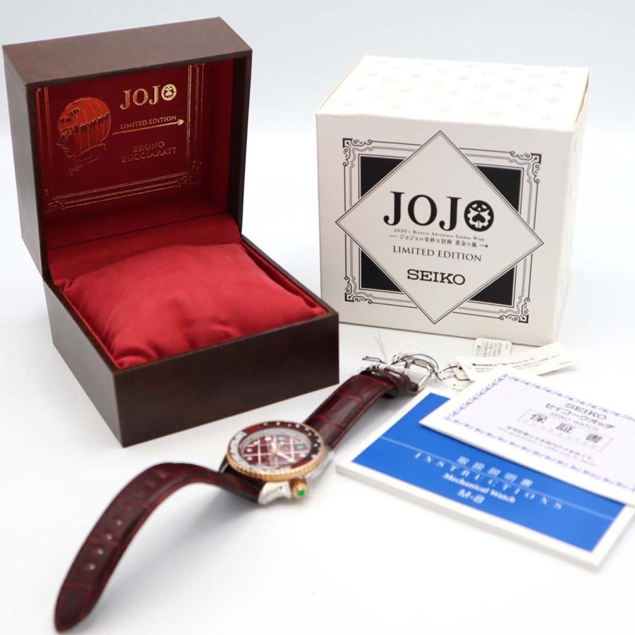 質屋 未使用 腕時計 稼働 セイコー SEIKO SBSA034 ジョジョコラボ JOJO 