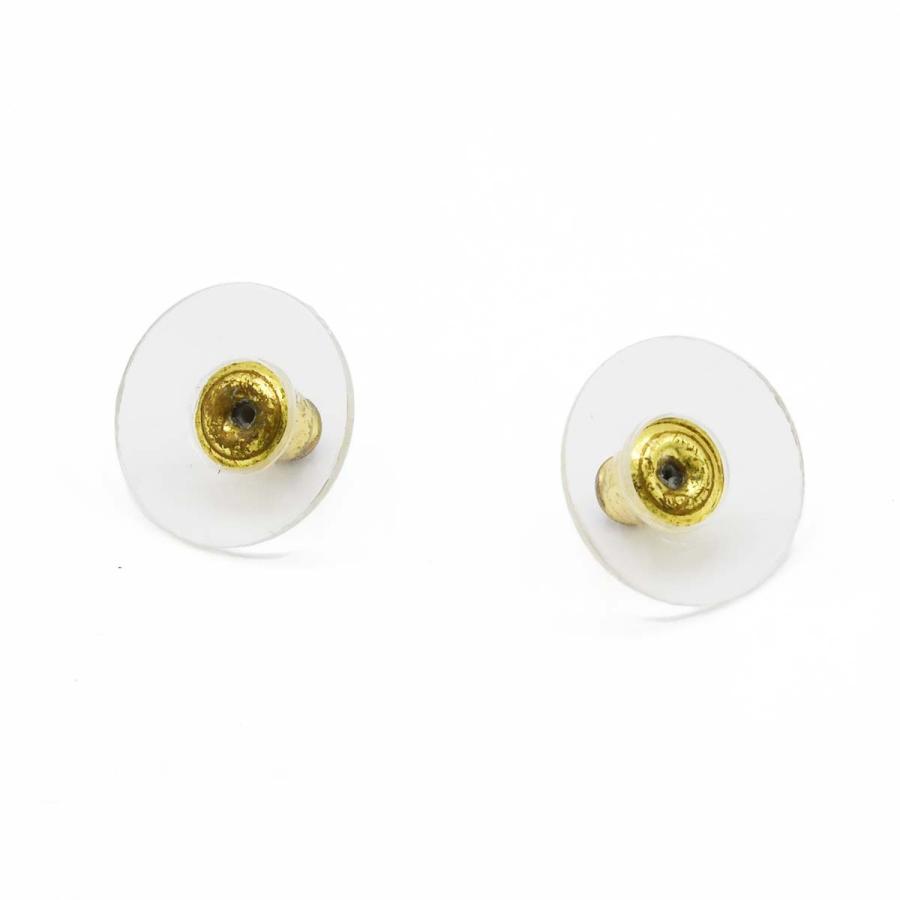 質屋 CHANEL シャネル ピアス A22K ココマーク フープ ダイス AB9567