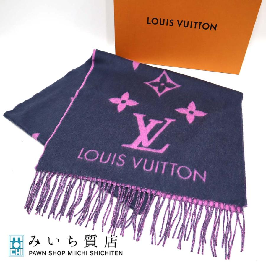 質屋 未使用 LV マフラー ルイヴィトン LOUIS VUITTON M70463  