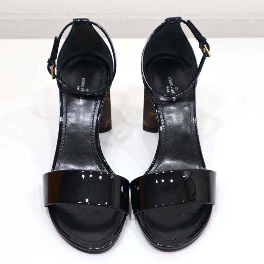 質屋 未使用 LV サンダル モノグラム シルエットライン サイズ38