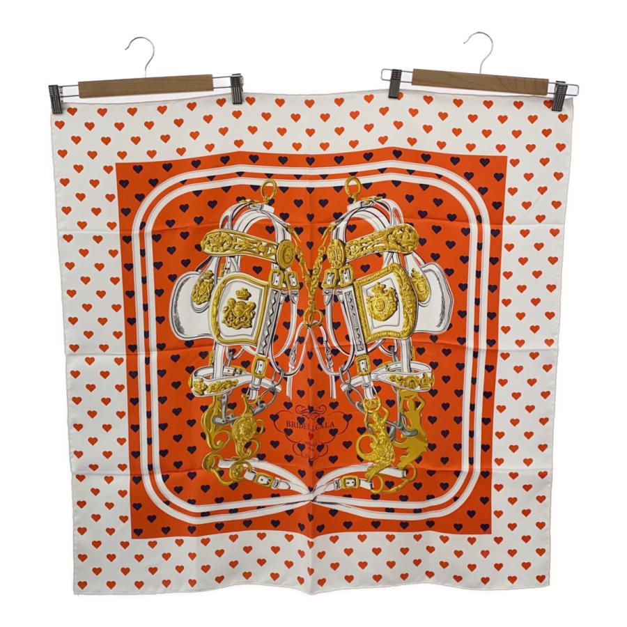 質屋 HERMES エルメス カレ90 BRIDES de GALA LOVE ブリッド・ドゥ