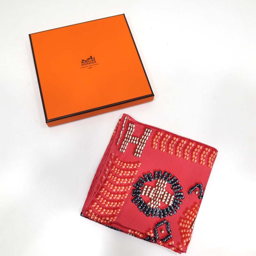 質屋 未使用 エルメス HERMES カレ70 IE VINTAGE KELLY EN PERLES