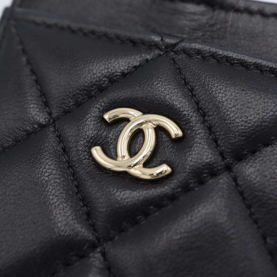 質屋 CHANEL シャネル カードケース パスケース マトラッセ ネック