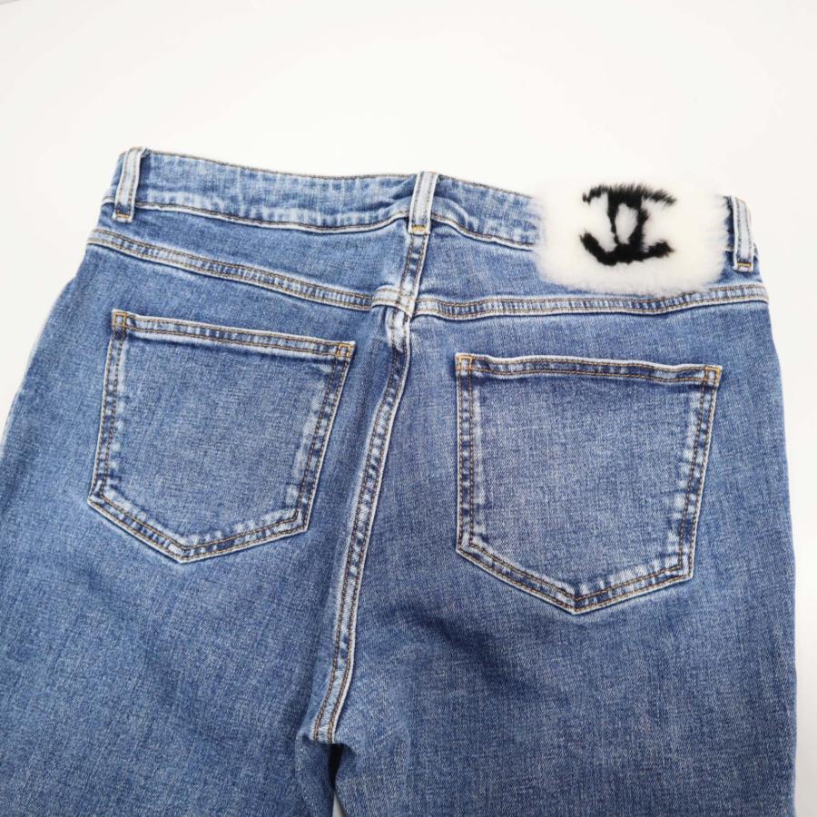 質屋 未使用 CHANEL シャネル デニム ジーンズ ジーパン パンツ