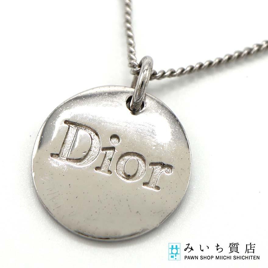 質屋 Christian Dior クリスチャンディオール ネックレス ロゴ