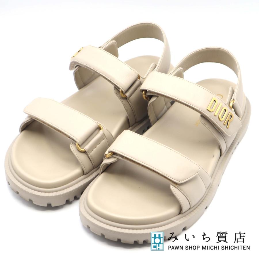 質屋 Christian Dior ディオール サンダル Dioract ディオールアクト