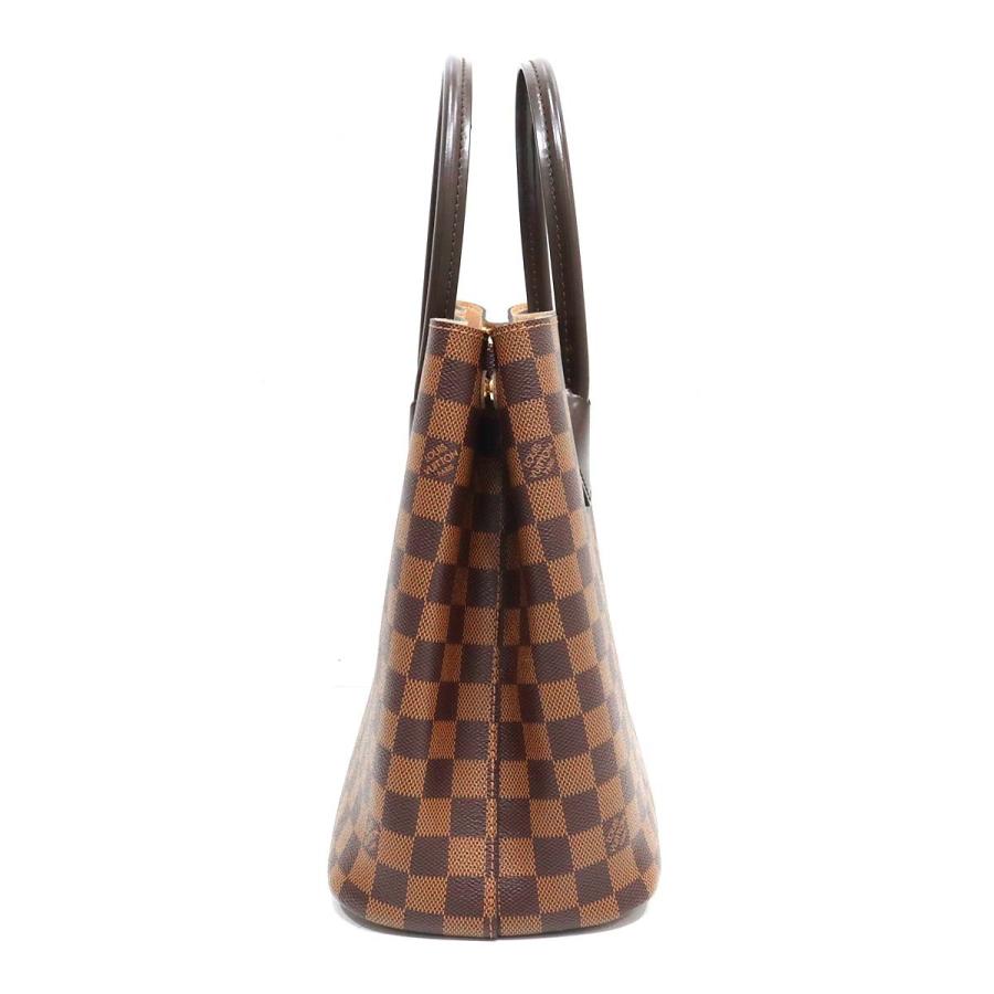 LOUIS VUITTON ハンドバッグ　ダミエ 質屋 LOUIS VUITTON ルイヴィトン ダミエ ケンジントン N41435 エベヌ
