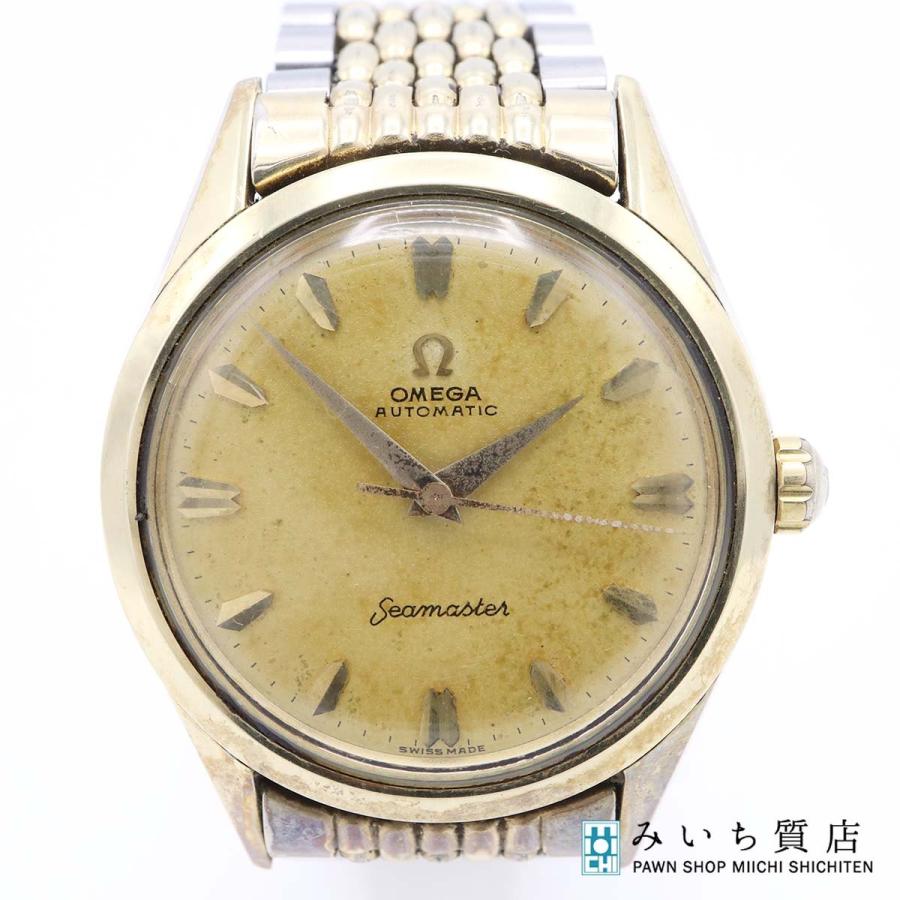 質屋 稼働 腕時計 OMEGA オメガ シーマスター cal.471 自動巻き クサビ 