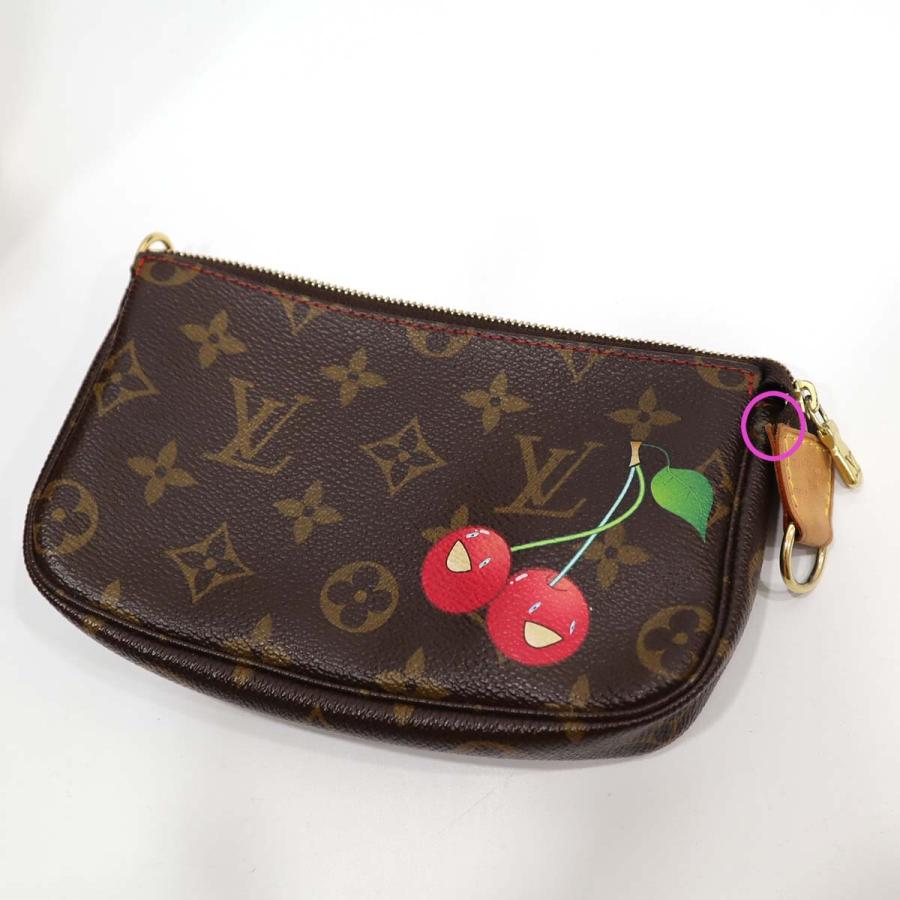 質屋 LV モノグラム チェリー バケットPM M95012 ポーチ付き 質屋 LV モノグラム チェリー バケットPM M95012 ポーチ付き