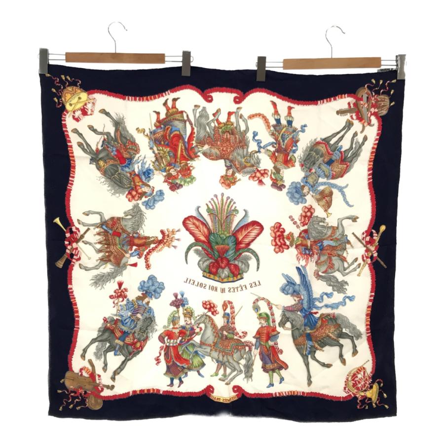質屋 エルメス HERMES カレ 90 LES FETES DU ROI SOLEIL 太陽王の祝典