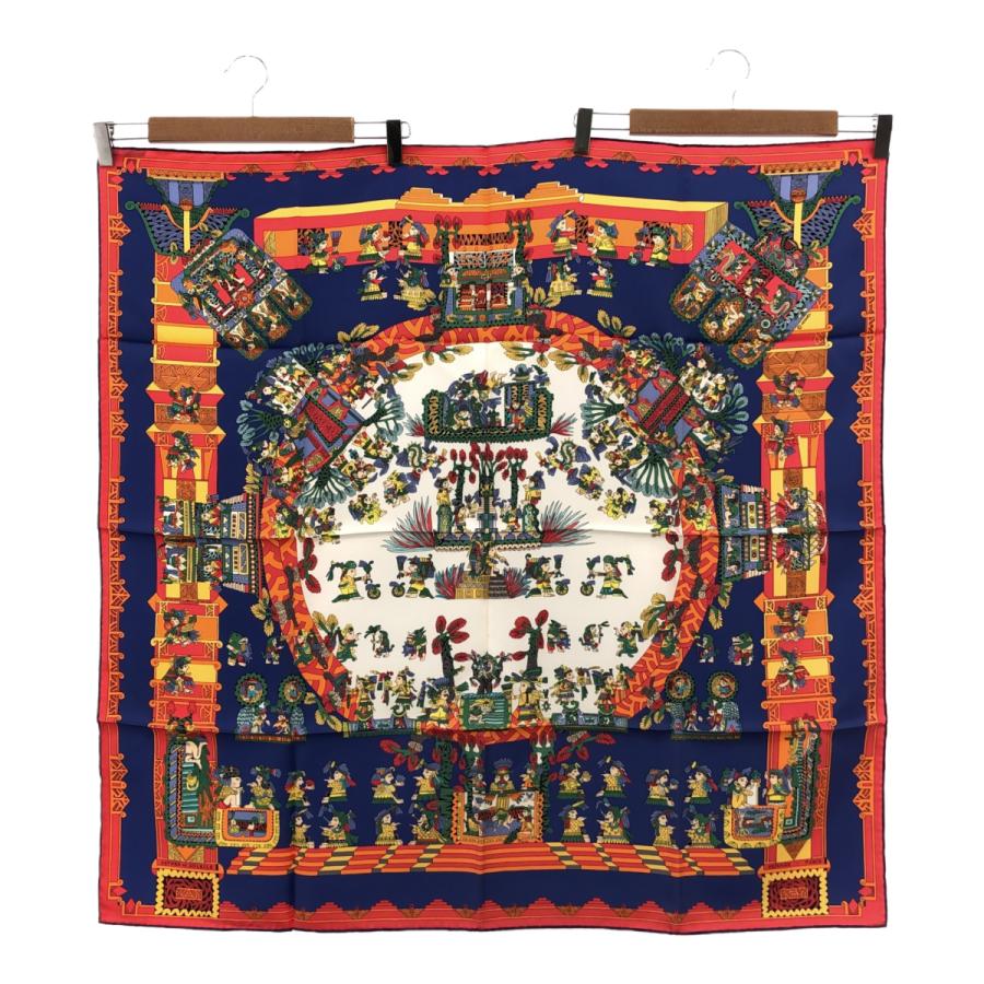 質屋 HERMES エルメス カレ90 ASTRES et SOLEILS 天体と太陽 シルク