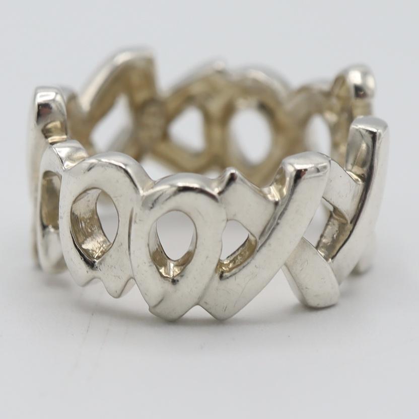 ★SALE★【ティファニー】キス　ラブ　リング　１１号　パロマピカソ　2798 質屋 TIFFANY&Co. ティファニー リング キス パロマピカソ 11号