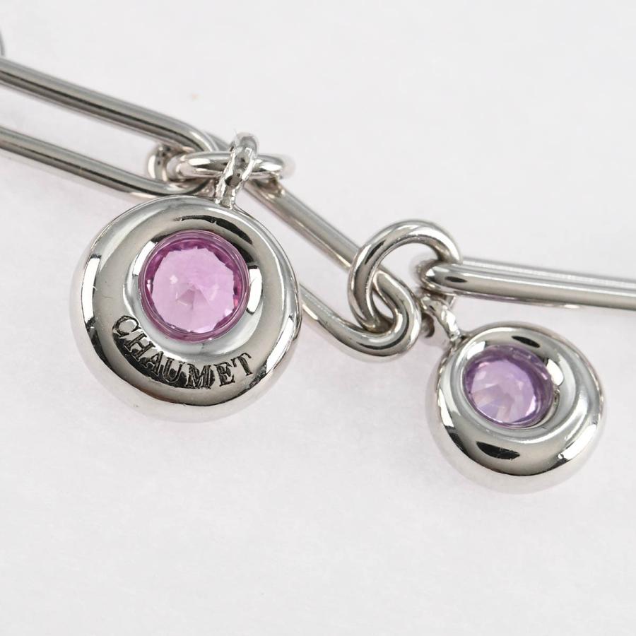 質屋 仕上済 CHAUMET ショーメ アノー ブレス ブレスレット サファイア 