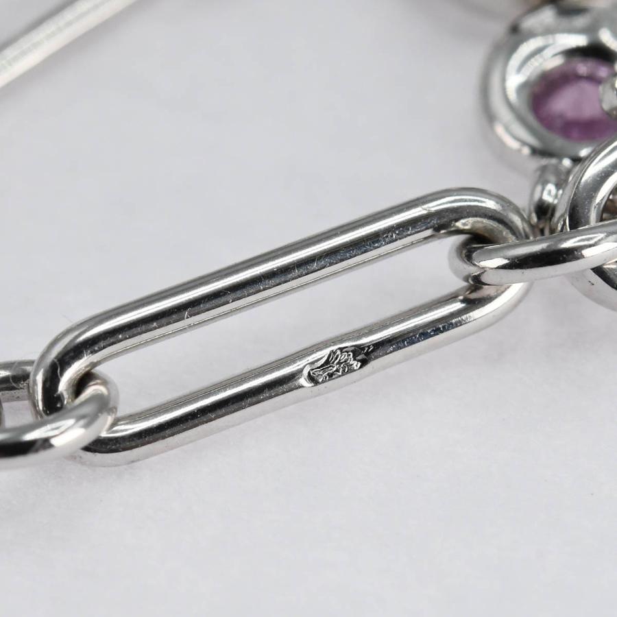 質屋 仕上済 CHAUMET ショーメ アノー ブレス ブレスレット サファイア 