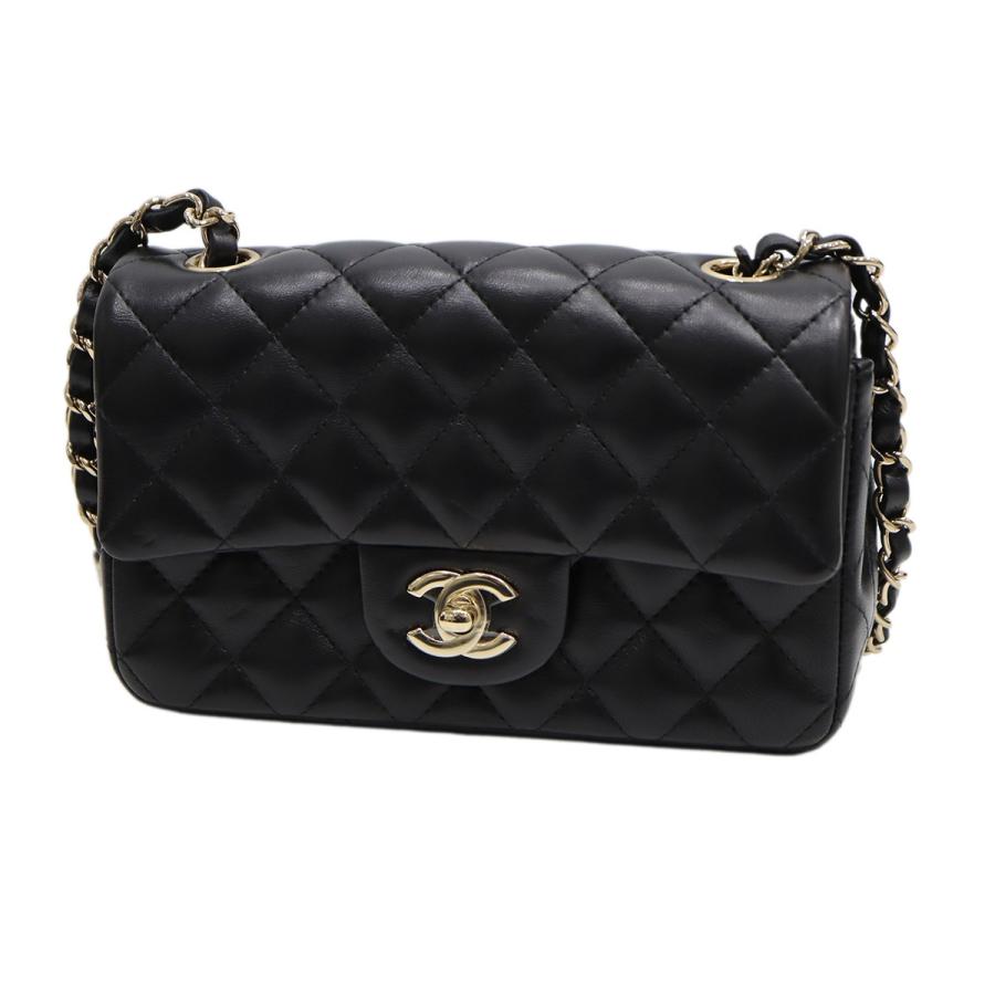 質屋 CHANEL シャネル A69900-Y04059 ミニクラシック チェーンショルダーバッグ マトラッセ ブラック 箱・保管袋有 25k1127-1 みいち質店_1