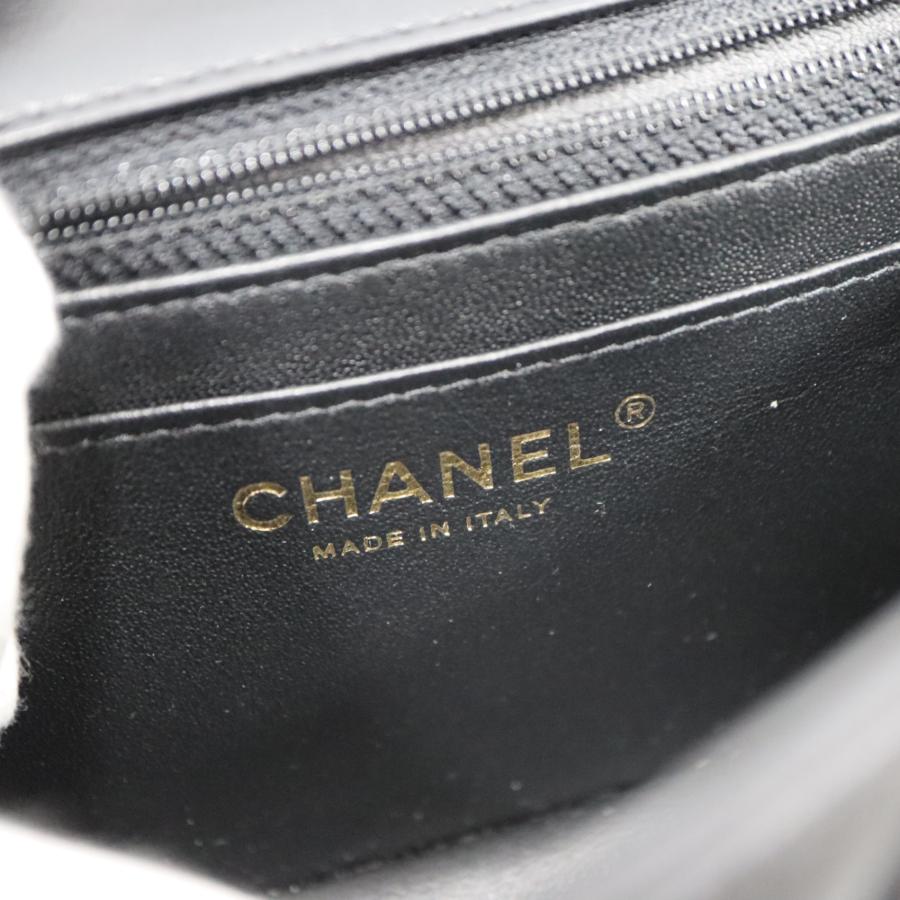 質屋 CHANEL シャネル A69900-Y04059 ミニクラシック チェーンショルダーバッグ マトラッセ ブラック 箱・保管袋有 25k1127-1 みいち質店_6