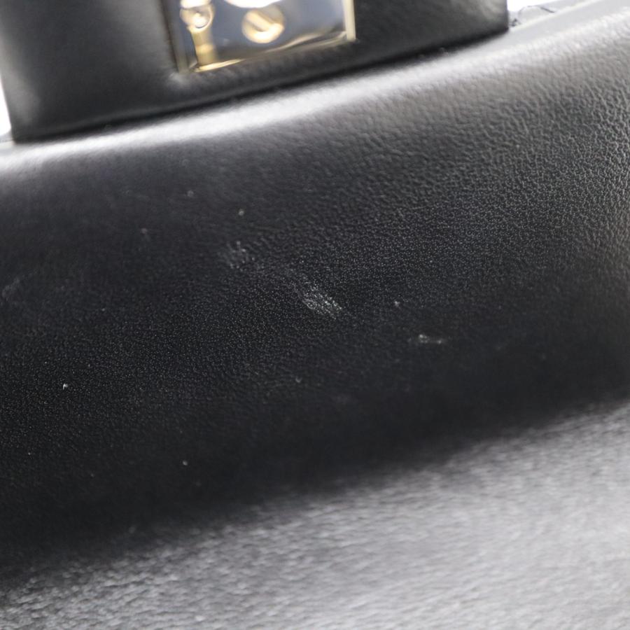 質屋 CHANEL シャネル A69900-Y04059 ミニクラシック チェーンショルダーバッグ マトラッセ ブラック 箱・保管袋有 25k1127-1 みいち質店_9