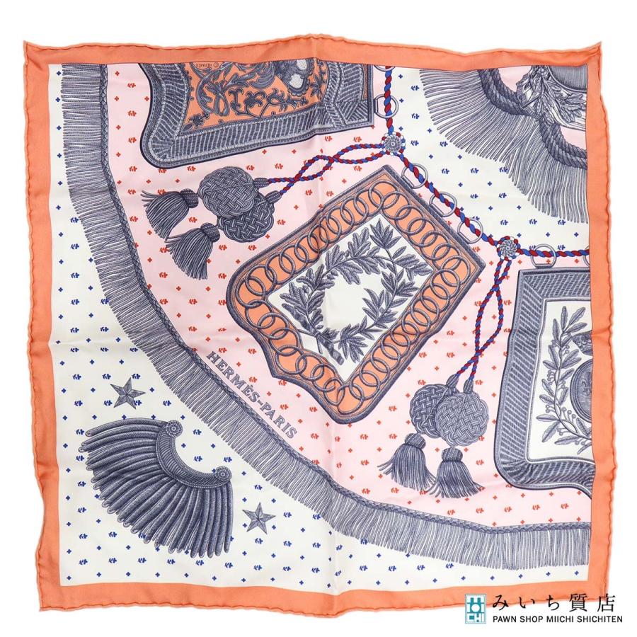 質屋 HERMES エルメス カレ45 ガヴロッシュ Poste et Cavalerie