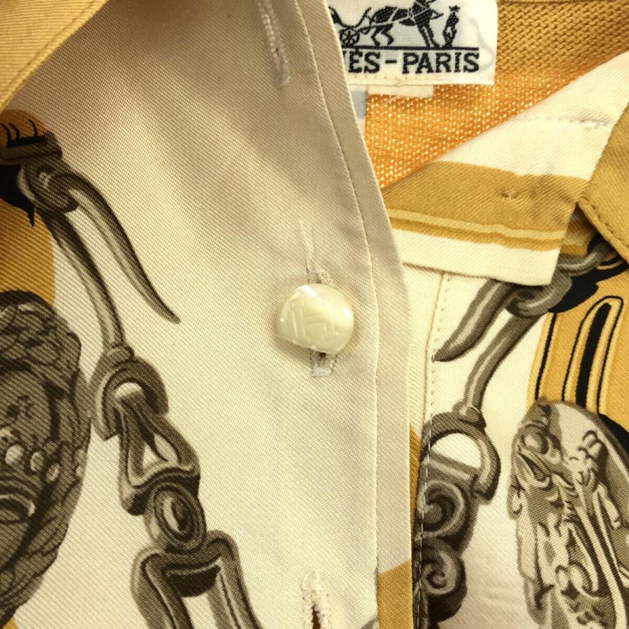 質屋 エルメス HERMES BRIDES de GALA S サイズ シャツ 長袖 衣類 