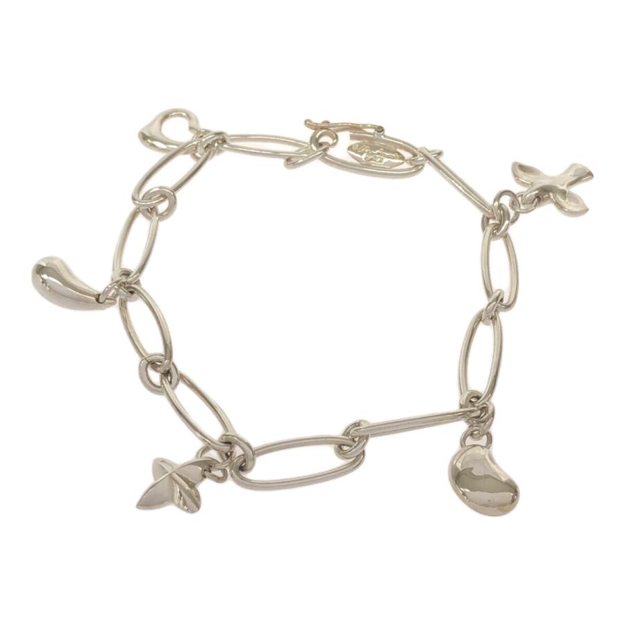 Tiffany & Co. チェーンチャームブレスレット Tiffany ティファニー ボールチャームチェーンブレスレット 925×K18