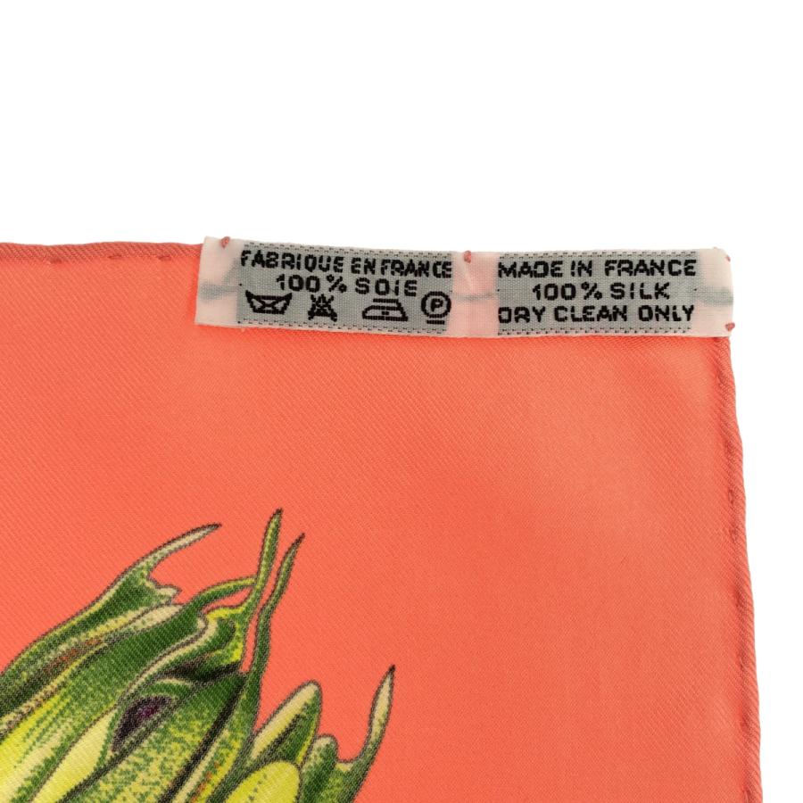 HERMES エルメス スカーフ カレ90 パッションフラワー HERMES
