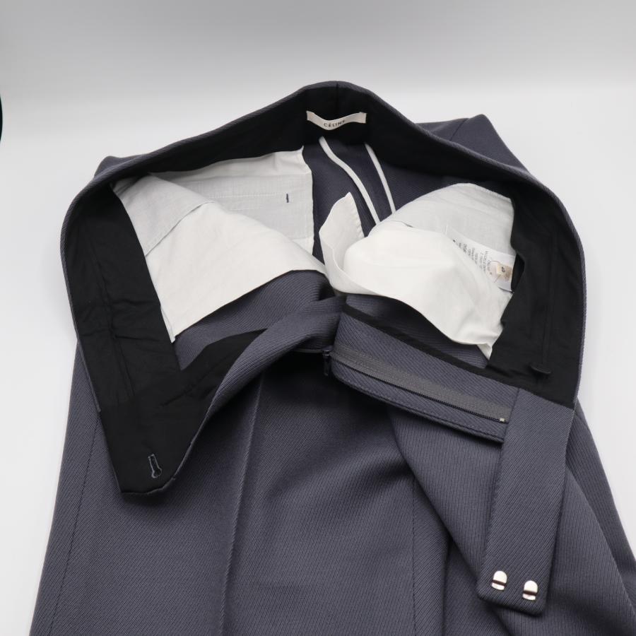 質屋 CELINE セリーヌ ズボン グレ− 21S03/122C サイズ40 ボトムス レディース 服 25k943-2 みいち質店_3