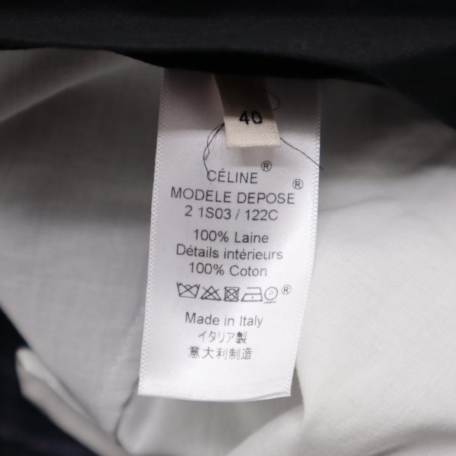 質屋 CELINE セリーヌ ズボン グレ− 21S03/122C サイズ40 ボトムス レディース 服 25k943-2 みいち質店_6
